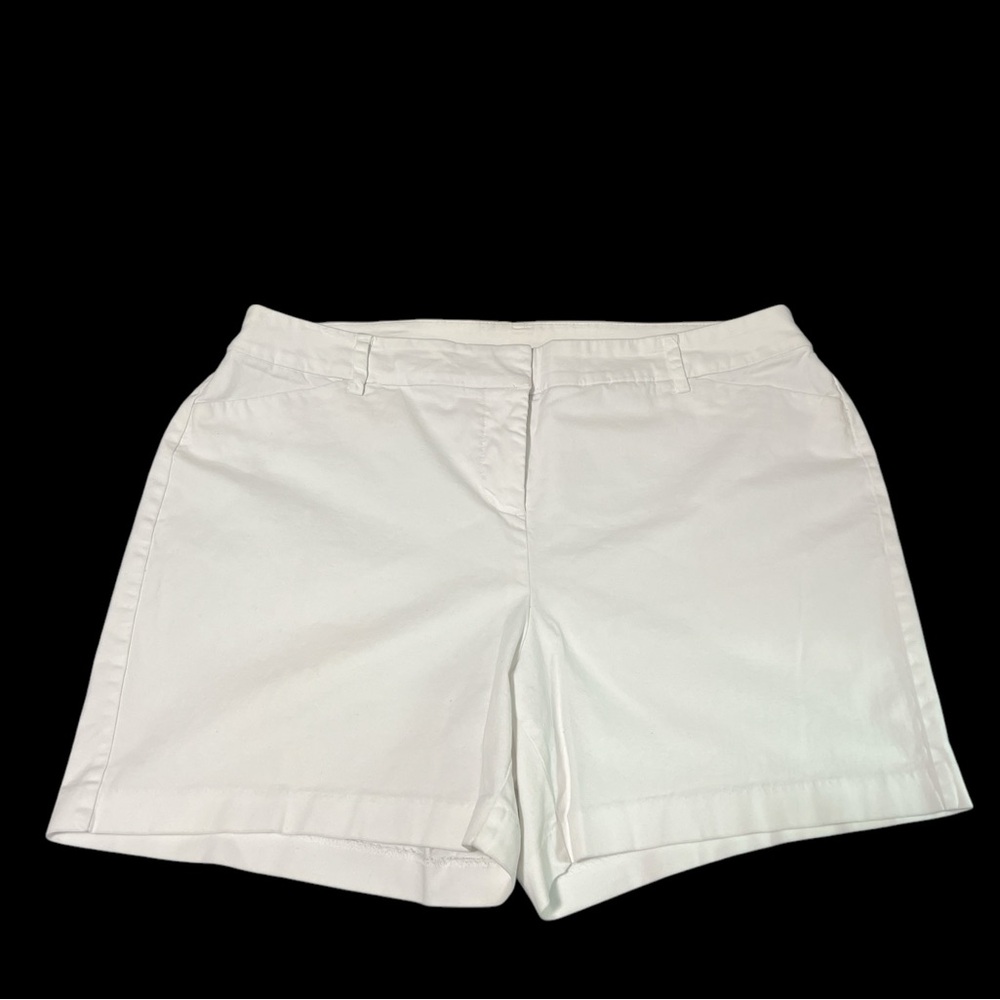Lane Bryant White Shorts size 14